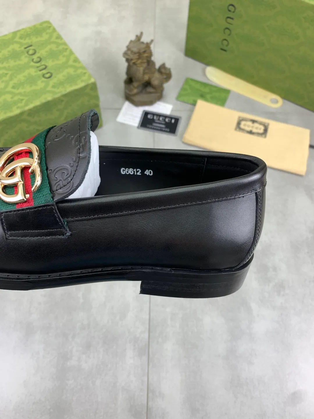 Men's men's shoes 💰P480 [New style] Water-dyed cowhide 💰💎💎💎 [Gucci] GUCCI high-end men's formal business leather shoes, original order 1:1 authentic goods! Original imported high-end open-edge beaded calfskin, original metal buckle, imported first-layer cowhide lining for feet, original outsole, men's shoe size: 38-45, 4️⃣ colors available